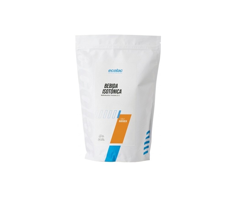 Bebida isotónica naranja 1,4 kg de polvo (Naranja) Ecolac