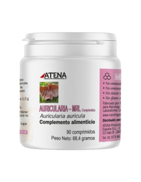 Auricularia-mrl 90 comprimidos de 500mg Atena