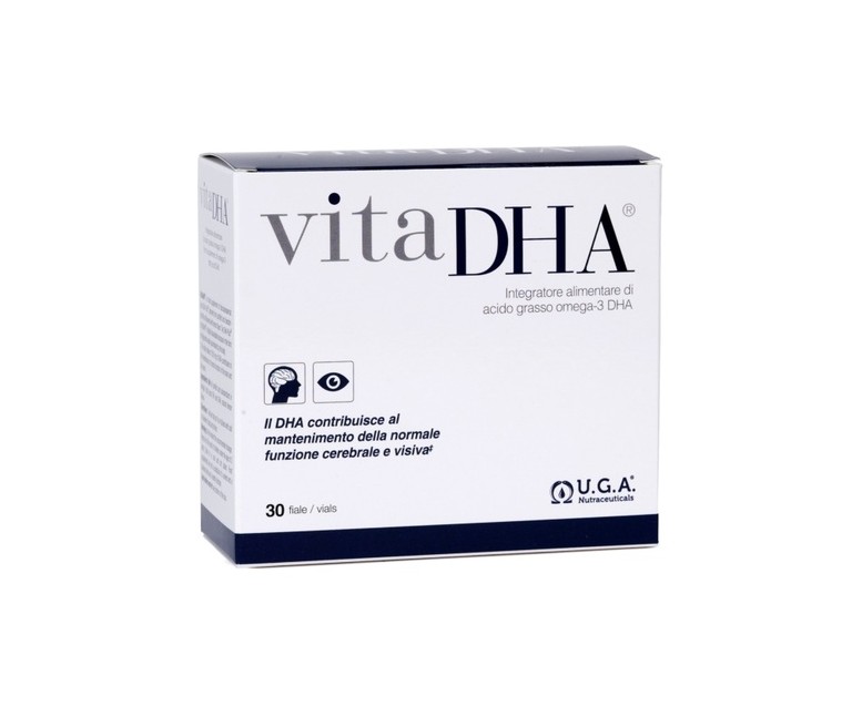 Vitadha omega 3 30 viales (Limón) Uga Nutraceuticals