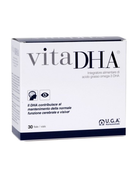 Vitadha omega 3 30 viales (Limón) Uga Nutraceuticals