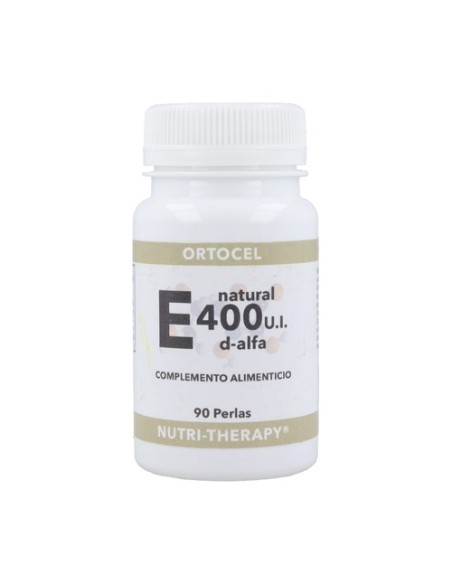 Vitamina E 400UI D-alpha natural 90 perlas Ortocel Nutri Therapy