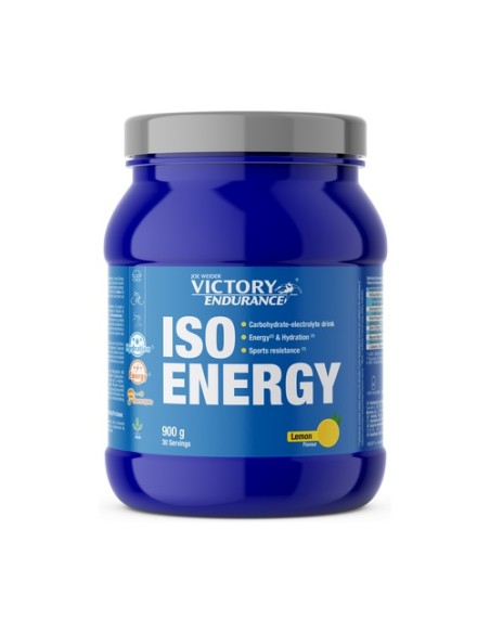 Iso energy bebida isotónica de limon 900 g de polvo (Limón) Weider