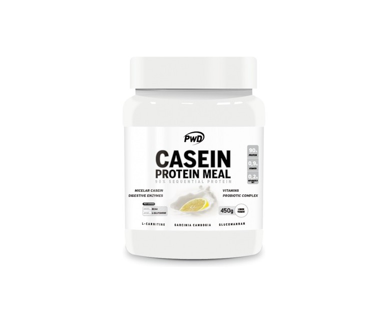 Casein protein meal sabor yogur y limón 450 g (Limón - Yogur) Pwd