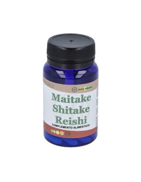Maitake shitake reishi 30 cápsulas Alfa Herbal