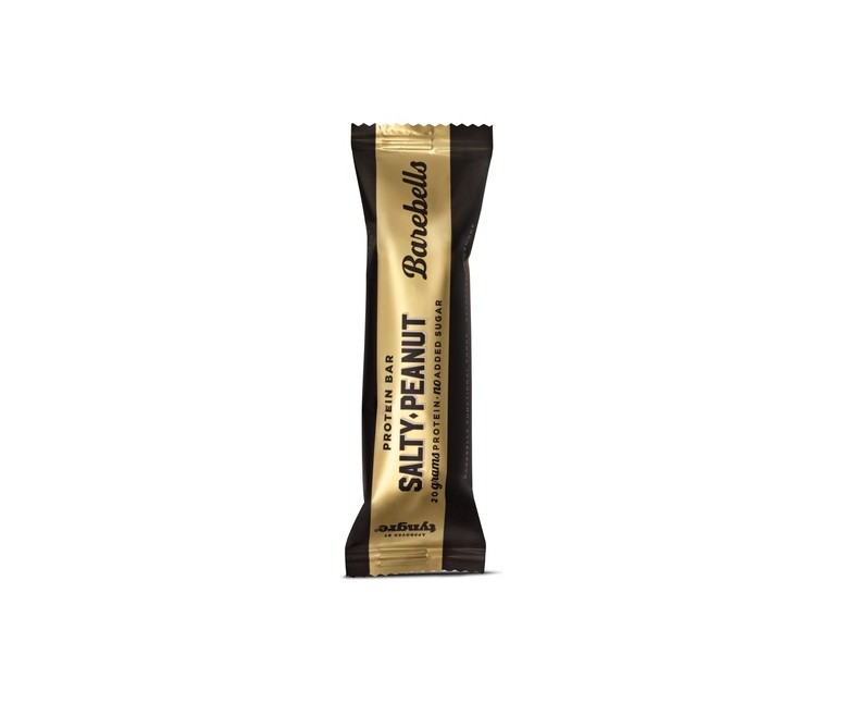 Barrita cacahuete salado 55 g (Cacahuete) BAREBELLS