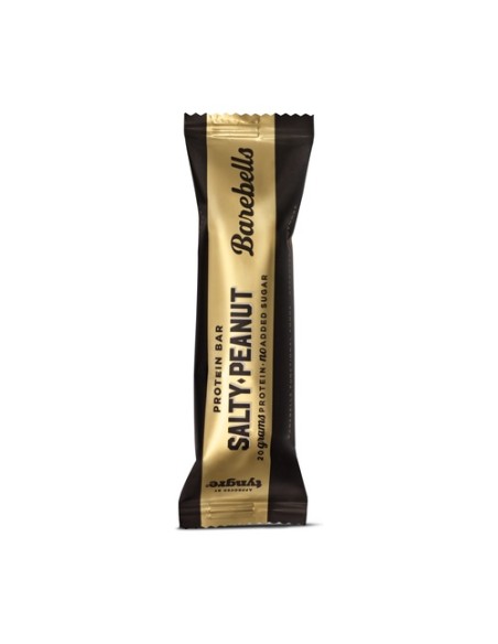Barrita cacahuete salado 55 g (Cacahuete) BAREBELLS