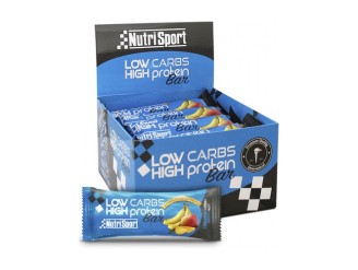 Caja de barritas low carbs banana mango