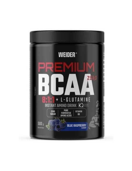 Premium BCAA 8:1:1+ L-GLUTAMINA 500 g Weider