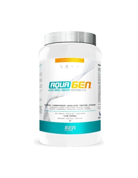 Aquagen sabor naranja 1 kg de polvo (Naranja) Gen Professional