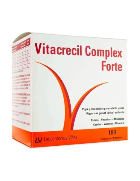 Vitacrecil complex forte (cabello y uñas) 180 cápsulas Vitacrecil
