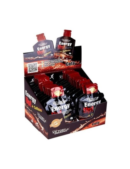 Energy up gel con cafeina de cola 24 unidades de 40g (Cola) Weider