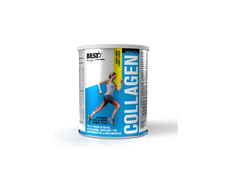 Colágeno enriquecido limón 350 g de polvo (Limón) Best Protein