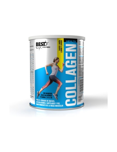Colágeno enriquecido limón 350 g de polvo (Limón) Best Protein