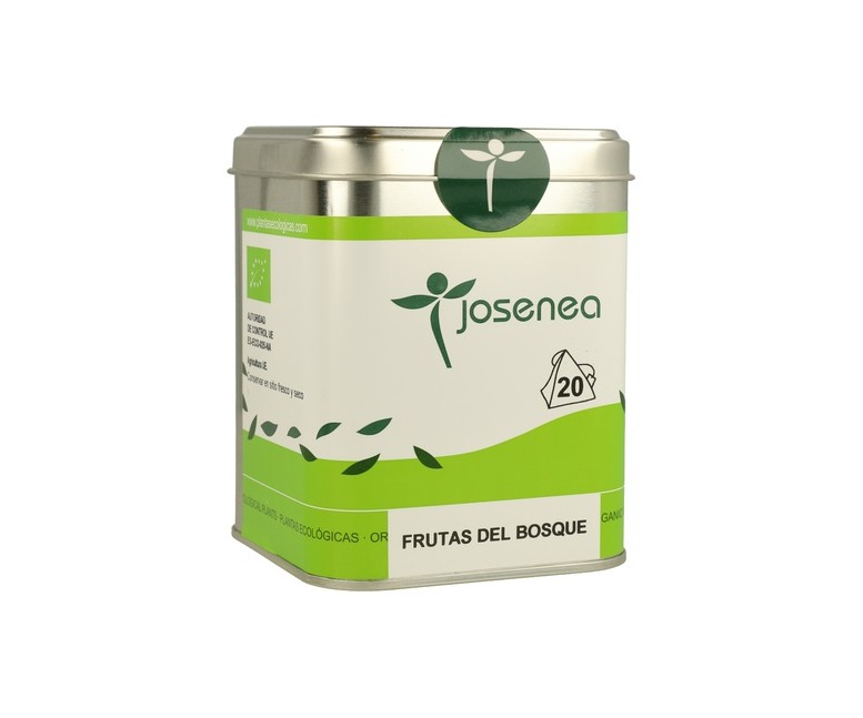Frutas del Bosque Lata 20 bolsitas infusoras Josenea