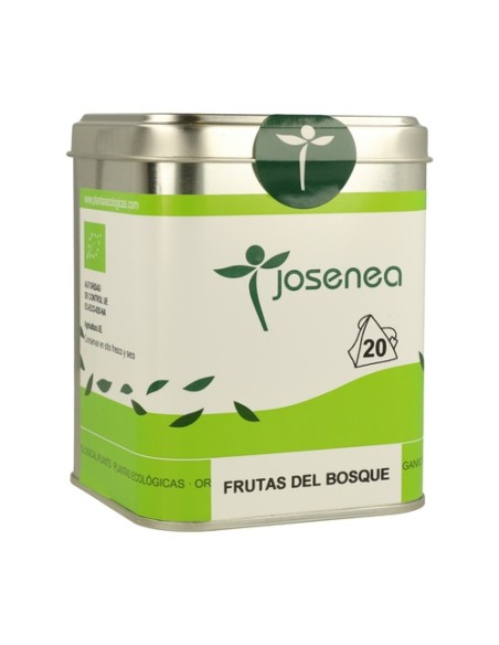 Frutas del Bosque Lata 20 bolsitas infusoras Josenea