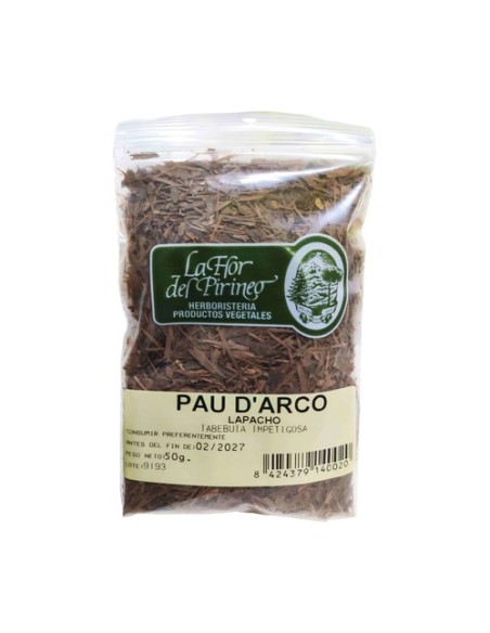 Hierba pau d'arco corteza 50 g Flor Pirineo