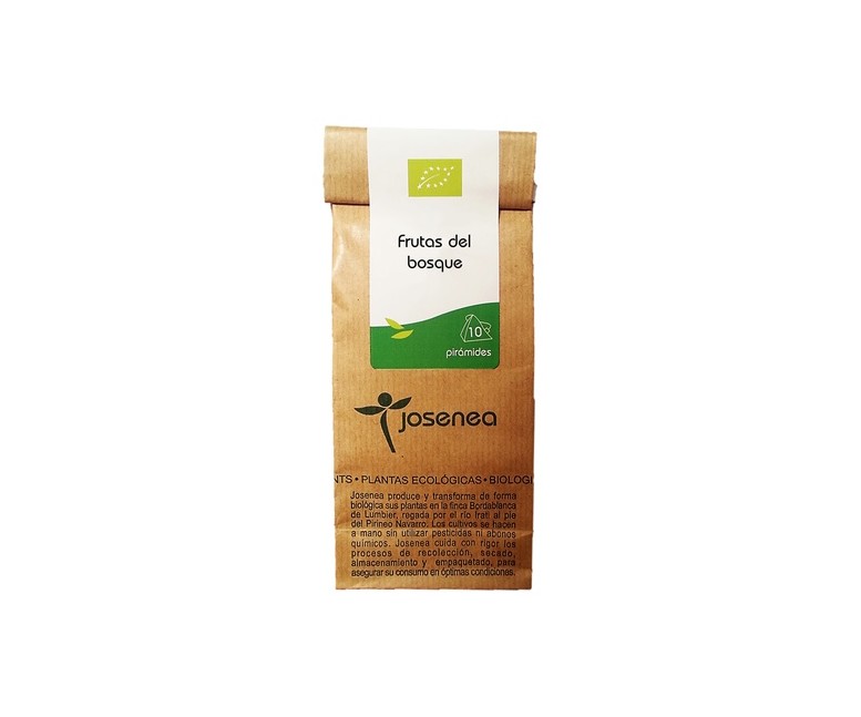 Frutas del Bosque Kraft 10 bolsitas infusoras Josenea