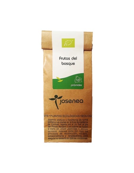 Frutas del Bosque Kraft 10 bolsitas infusoras Josenea