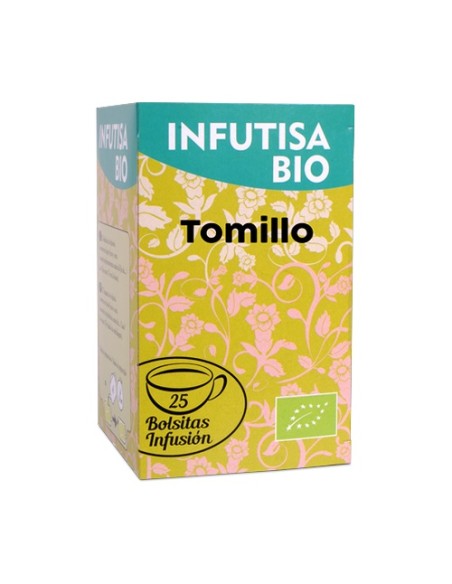 Tomillo Bio 25 bolsitas infusoras de 1.3g Infutisa