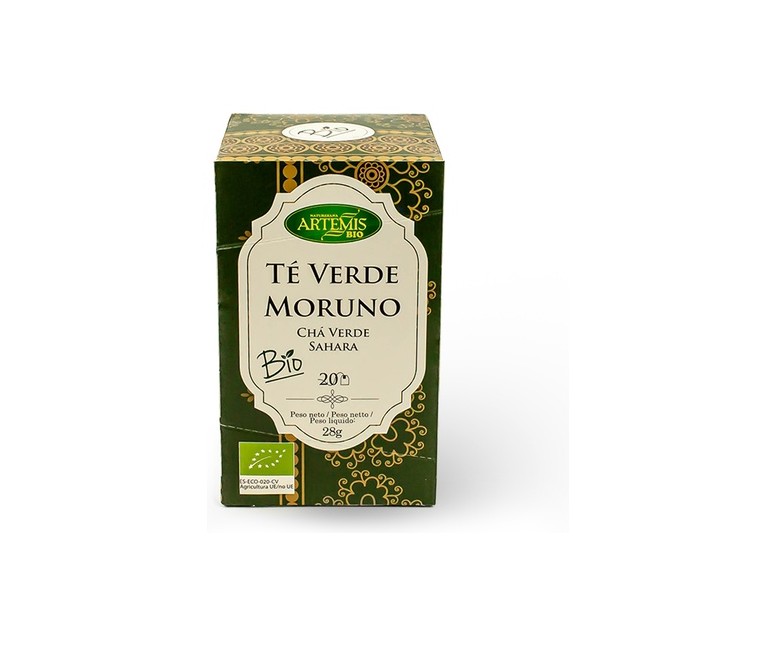 Té Verde Moruno 20 unidades de 1.4g Artemis