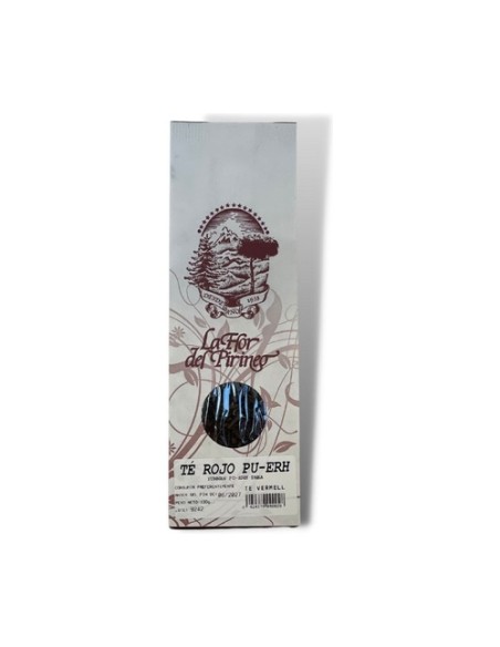 Té rojo puerh 100 g Flor Pirineo