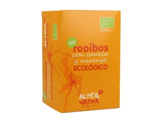 Té Rooibos (sabor naranja y canela)