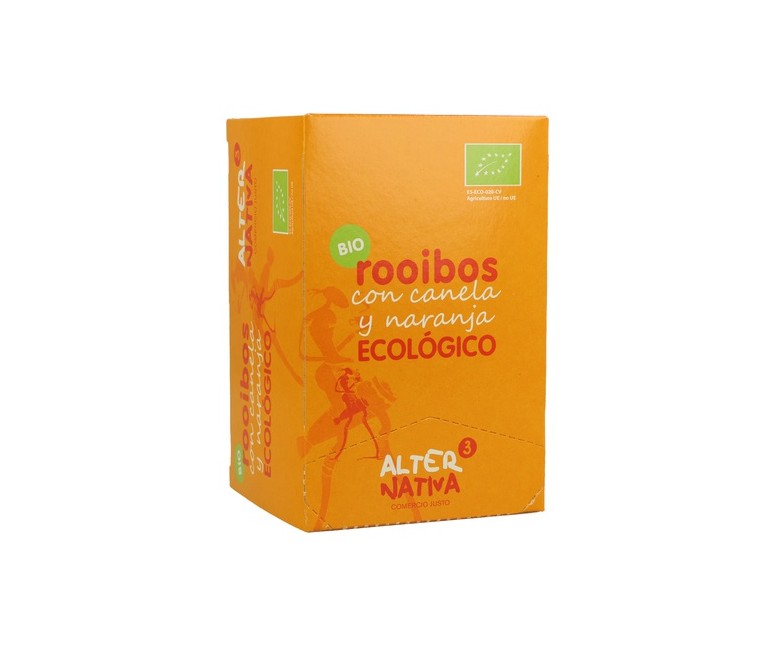 Té Rooibos (sabor naranja y canela) 30 g (Naranja - Canela) Alternativa3