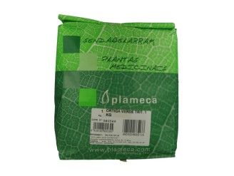 Ortiga verde triturada