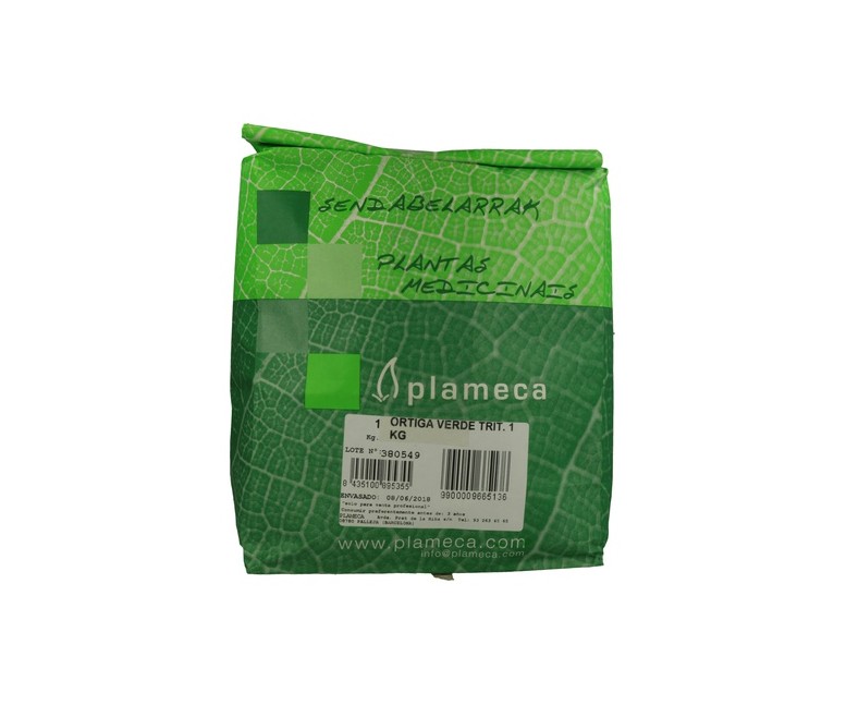 Ortiga verde triturada 1 kg Plameca
