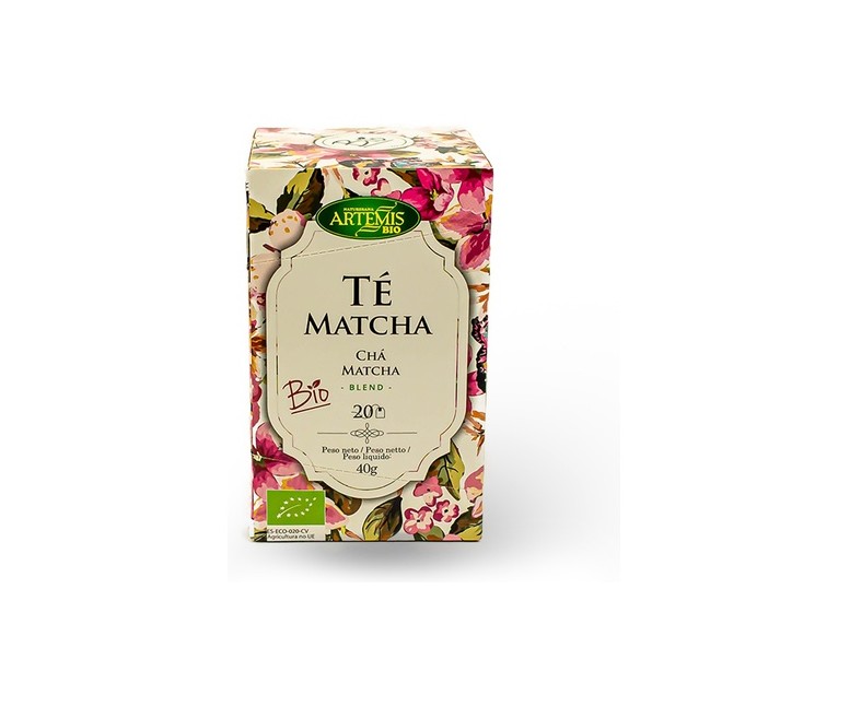 Te Matcha Bio 20 bolsitas infusoras (Matcha) Artemis