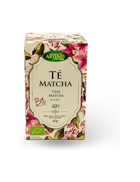 Te Matcha Bio 20 bolsitas infusoras (Matcha) Artemis