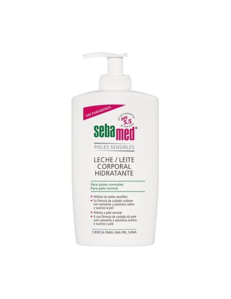 Loción hidratante regeneradora piel seca 400 ml Sebamed