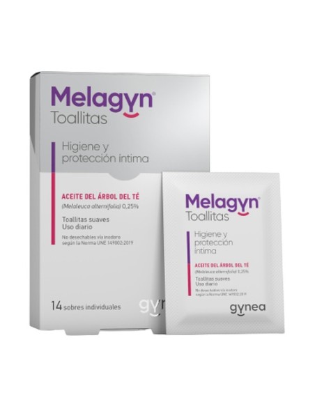 Melagyn Toallitas 14 sobres Gynea
