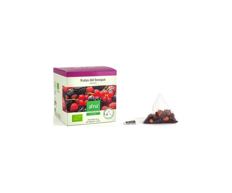 Infusión frutas del bosque 15 unidades de 3 g Alma Home