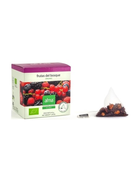 Infusión frutas del bosque 15 unidades de 3 g Alma Home