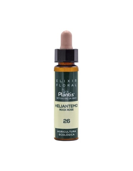 Elixir Floral Heliantemo Rock Rose 26 Bio 10 ml de elixir floral Plantis