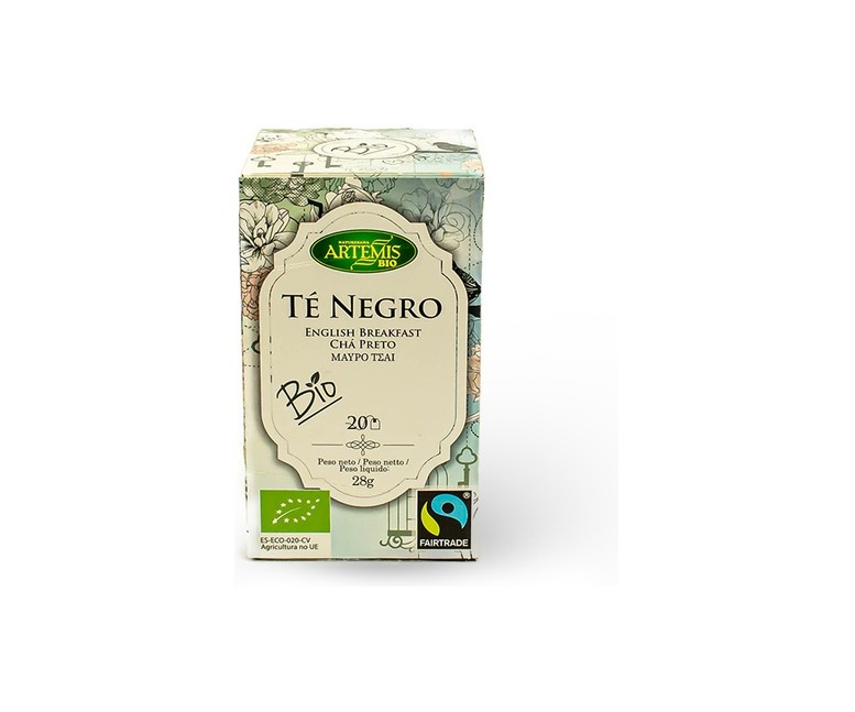 Té Negro (English Breakfast) 20 bolsitas infusoras Artemis
