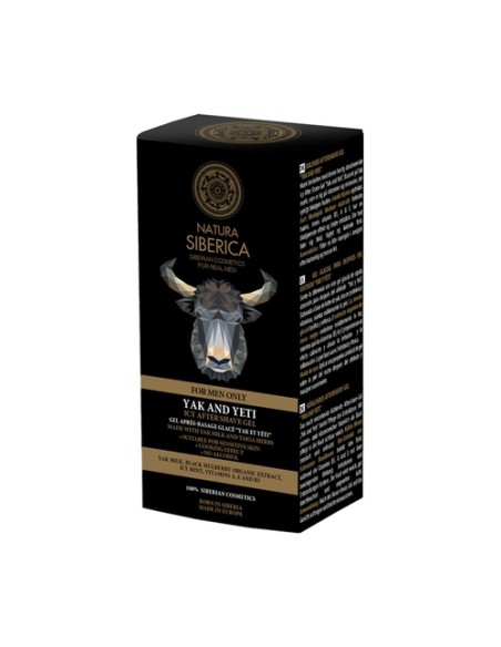 Gel Glacial Después Afeitado "Yak y Yeti" 150 ml de gel Natura Siberica