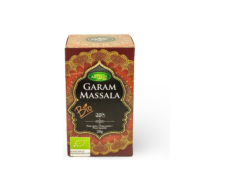Infusión Garam Massala Bio 20 bolsitas infusoras Artemis