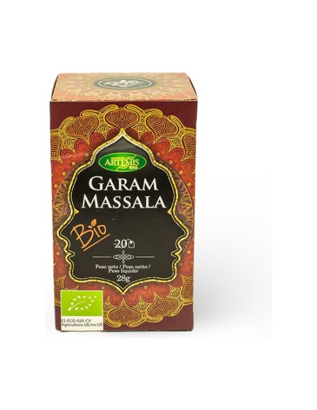 Infusión Garam Massala Bio 20 bolsitas infusoras Artemis
