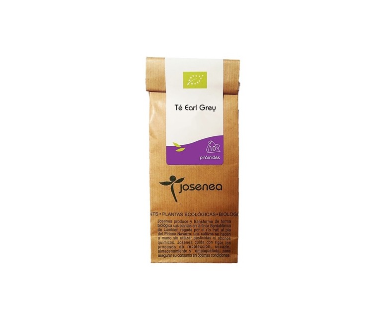 Té Earl Grey Kraft 10 bolsitas infusoras Josenea