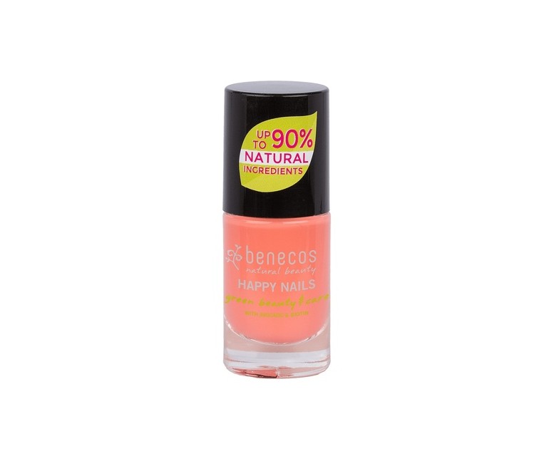 Esmalte de uñas melocotón 5 ml Benecos