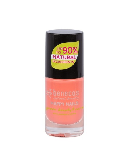 Esmalte de uñas melocotón 5 ml Benecos