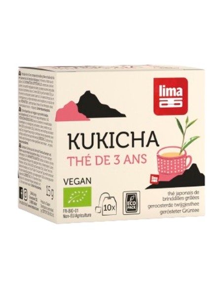 Té Kukicha 3 Años Infusión 10 bolsitas infusoras Lima