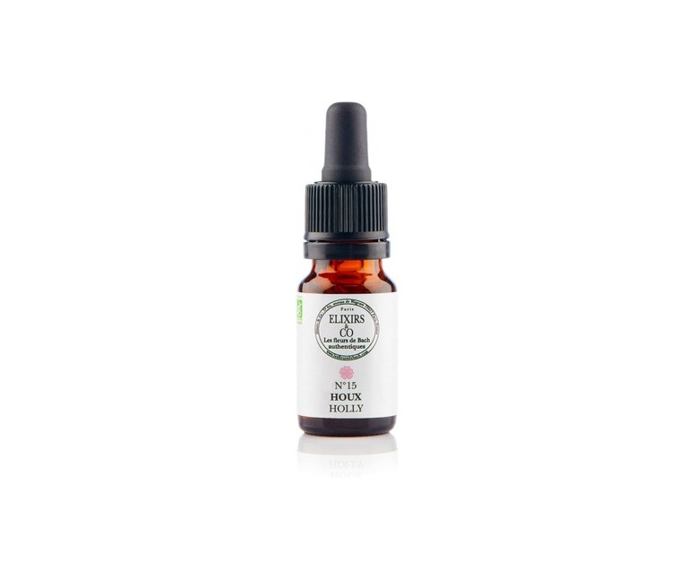 Elixir de bach 15 acebo 10 ml de elixir floral Elixirs & Co
