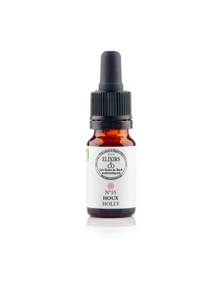Elixir de bach 15 acebo 10 ml de elixir floral Elixirs & Co
