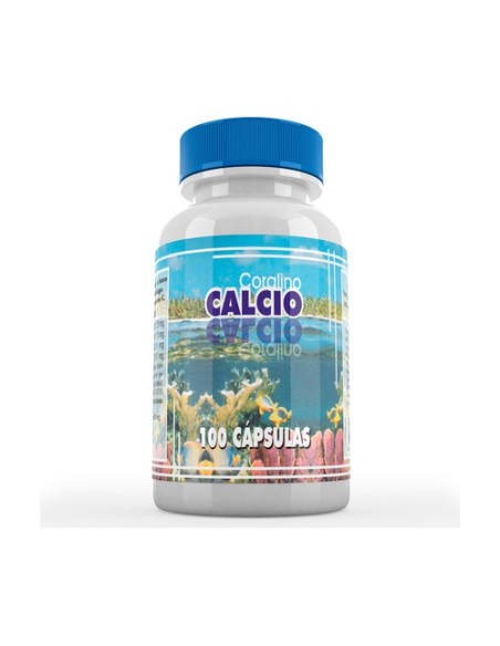 Calcio Coralino 100 cápsulas El Valle