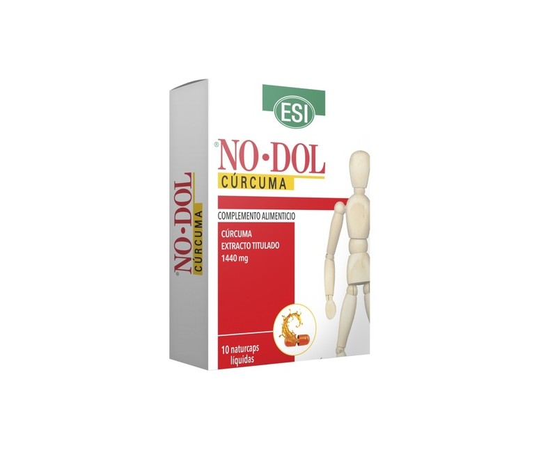 No dol curcuma 10 cápsulas de 800mg ESI - TREPAT DIET