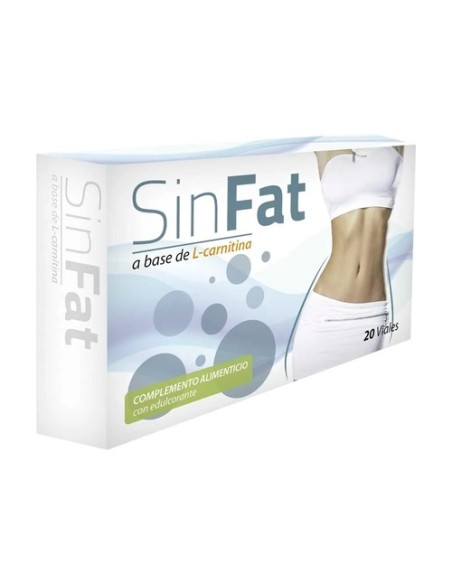 Sinfat quemador de grasas 20 viales de 10ml (Piña) Saludalkalina