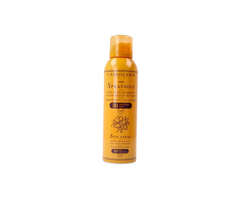 Solar aceite de argán y extracto de goji SPF 30 150 ml L'Erbolario
